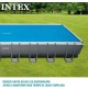 Telo solare termico Intex 28018 piscina rettangolare Ultra Frame cm 975 x 488